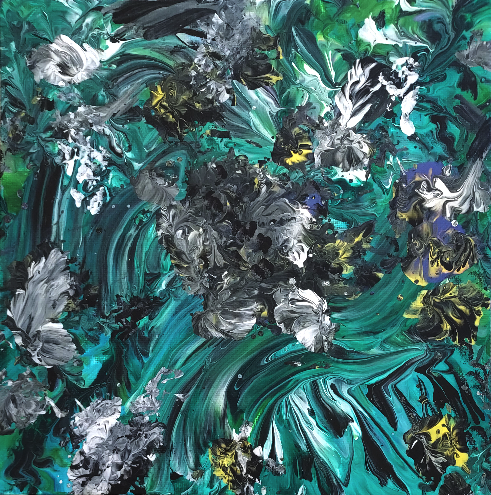 Green Swirls to Grasses 02